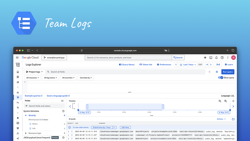 Team Logs
